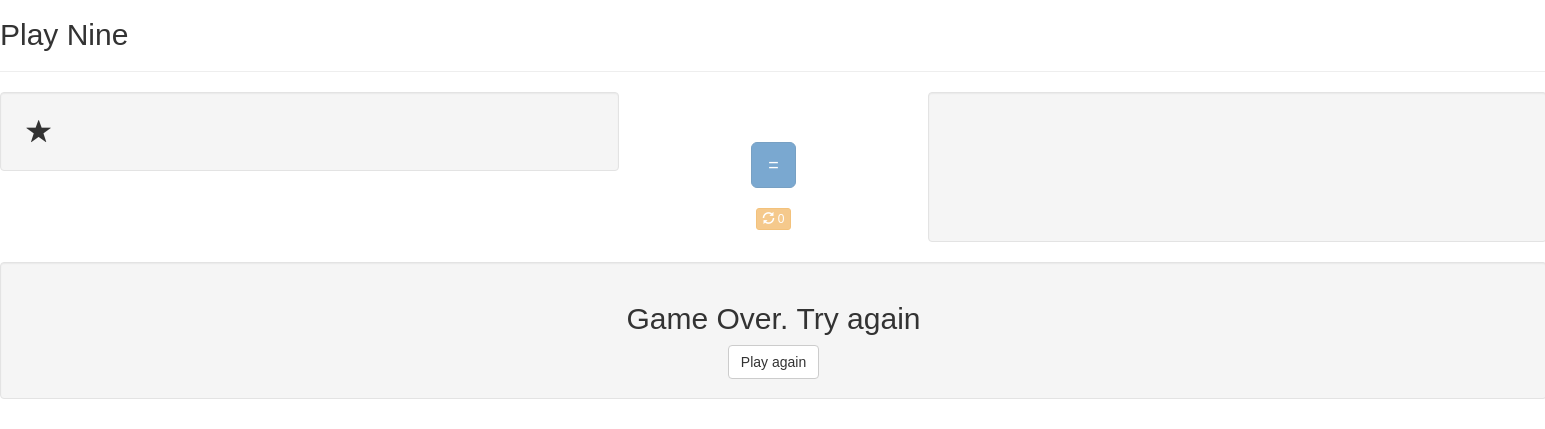 gameover
